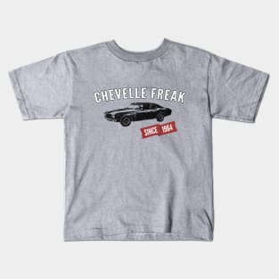 Chevelle Freak Muscle Car Lover T-Shirt Kids T-Shirt